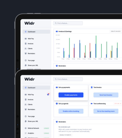 Widr Pay - SaaS, Payments management software